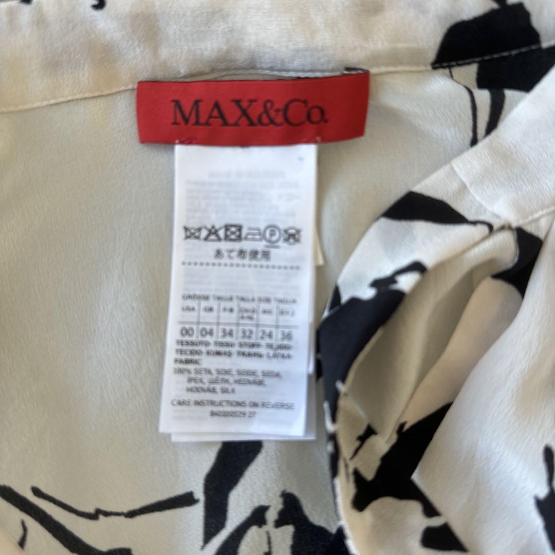 値下 美品 完売 MAX&CO マックスアンドコー ブラウス - メルカリ