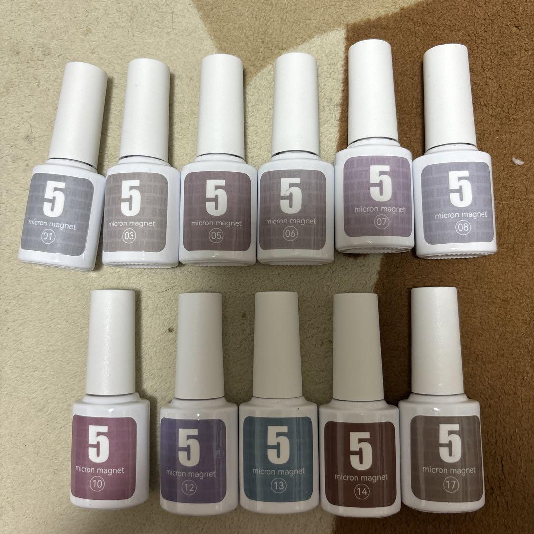 ネイル工房 5micron magnet 11本セット