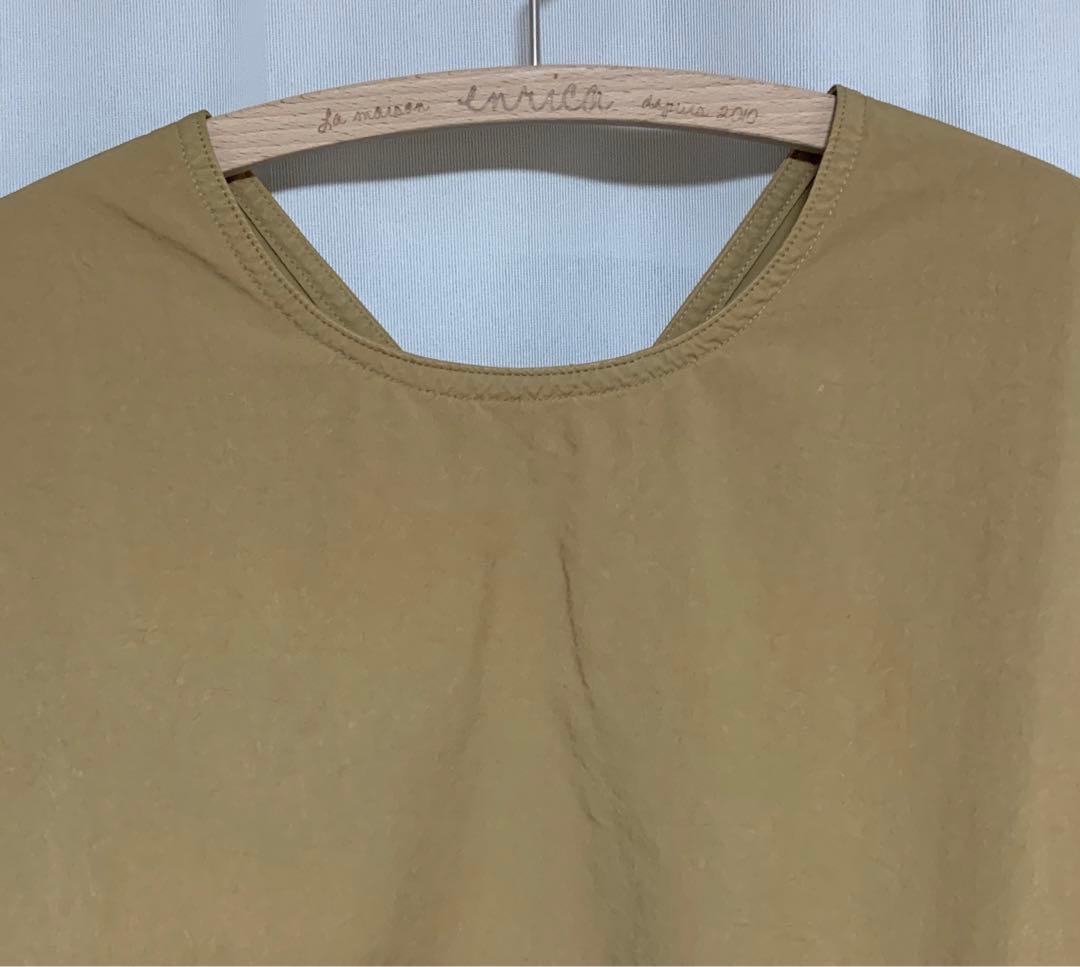 ✨美品✨ オールドマンズテーラー　ガーメントダイポケットドレス　ベージュ