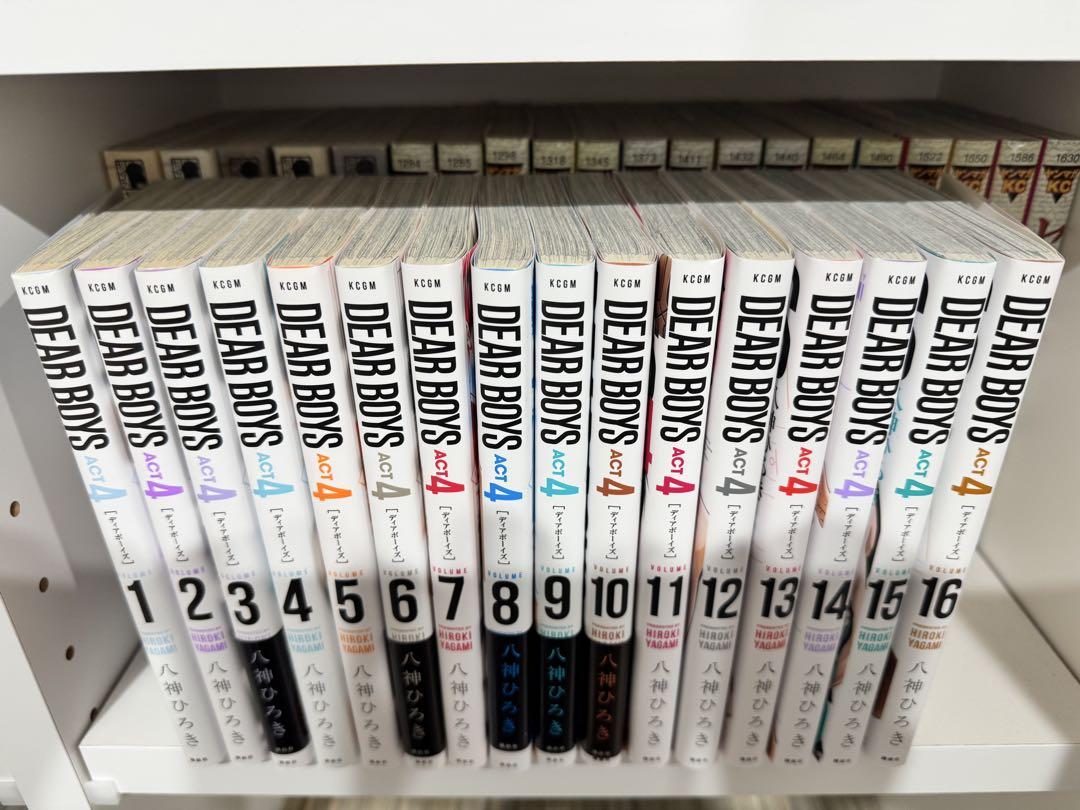 DEAR BOYS ACT4 1〜16巻セット 八神ひろき