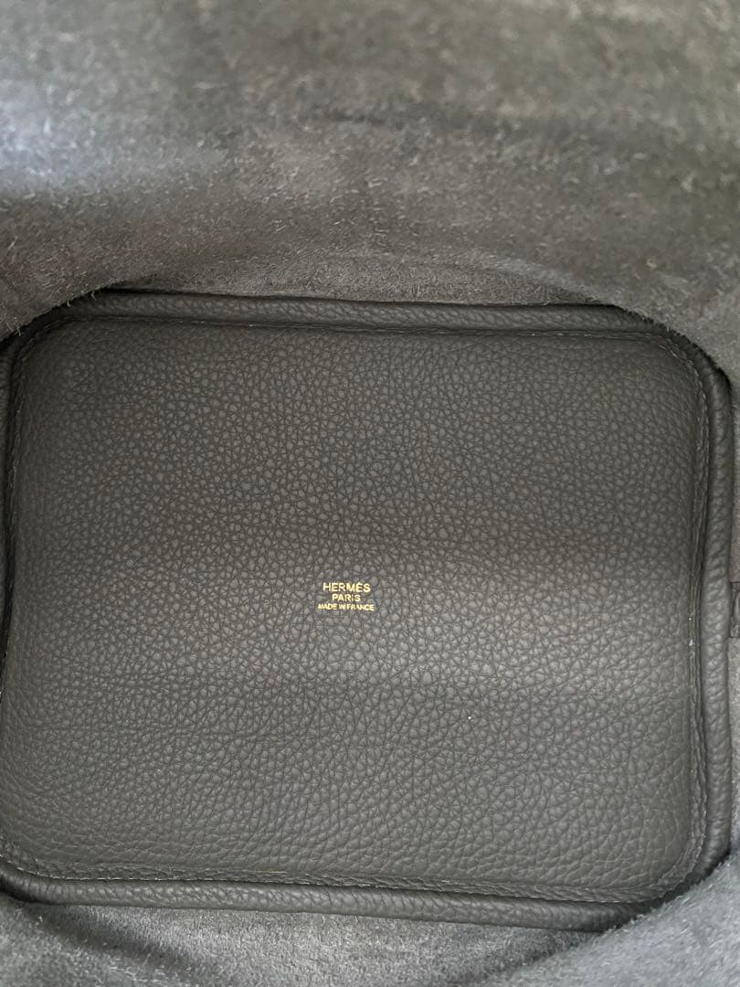 ✨美品エルメスピコタンロックMM エタン•ゴールド金具 ✨美品エルメスピコタンロックMM エタン•ゴールド金具