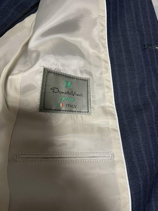 通販高評価 Donato 新品タグ付き Y4 165 QFA1Y-m44082494793 Vinci メンズスーツ上下 ネイビー 超歓迎国産