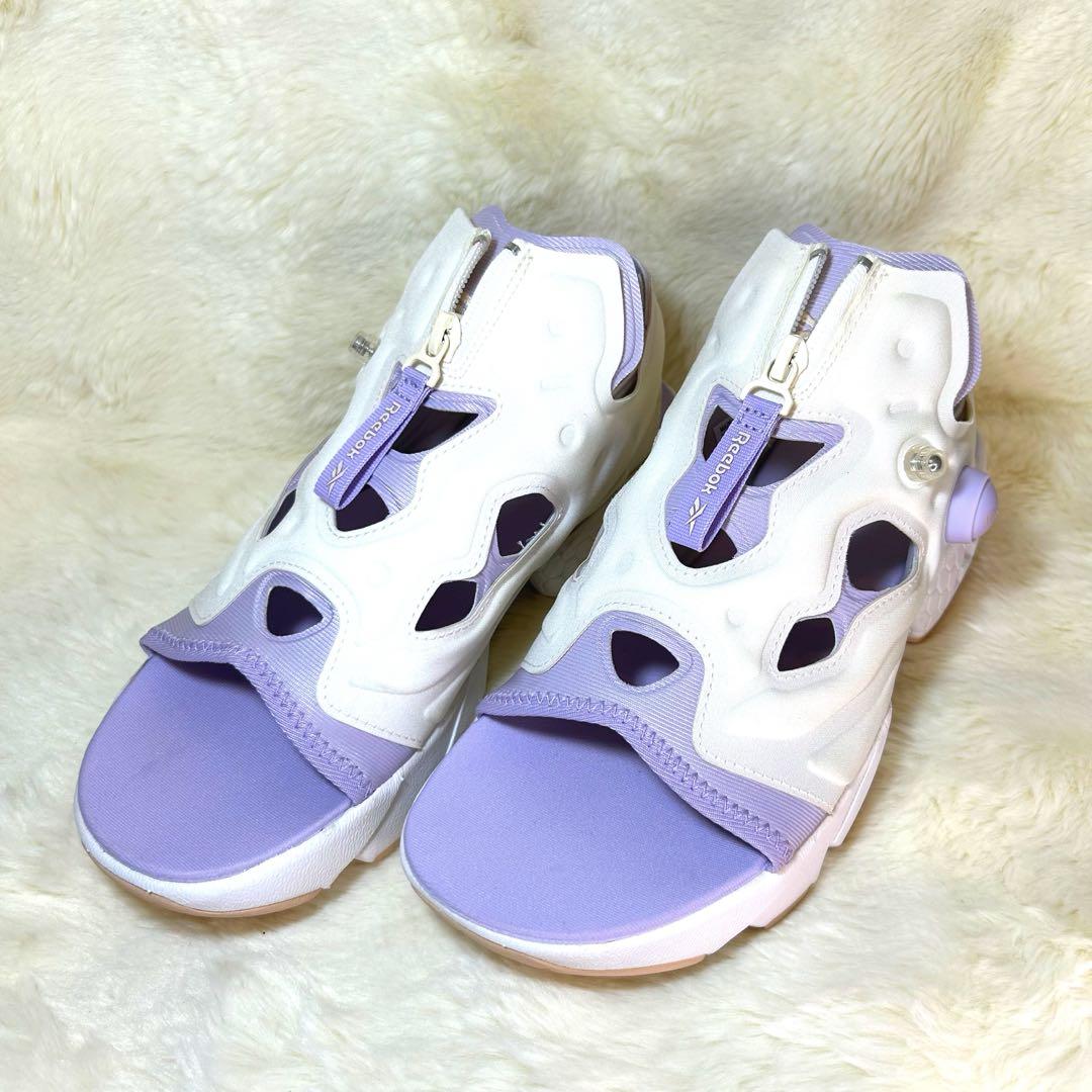 【Reebok】 新品未使用　インスタポンプフューリーサンダル 26cm 紫