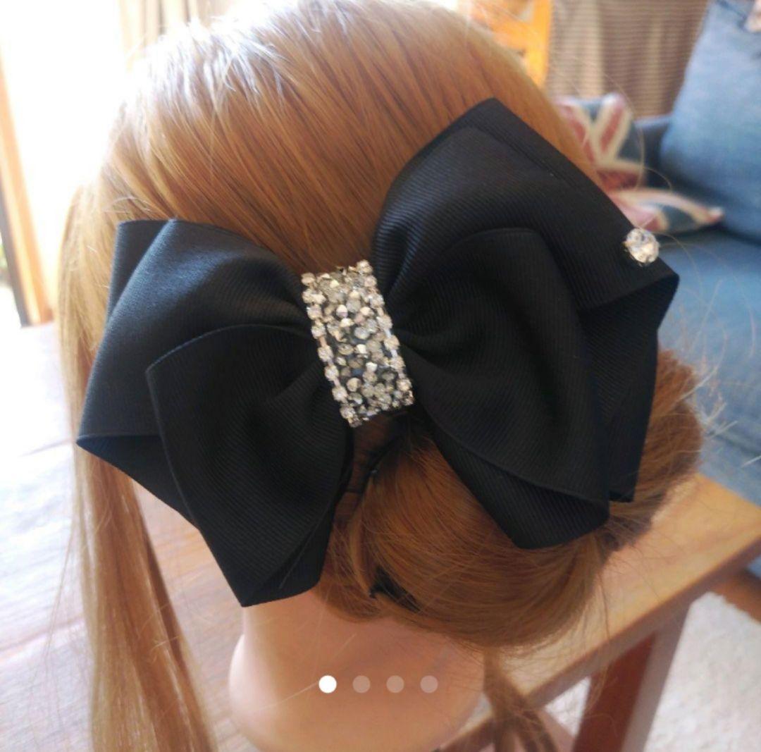 プロではご╆ 詩空様♡ ヘアクリップ ピンクグレージュ 1DowO-m44084142475 B-09 オリジナルリボン ✬えてくださ