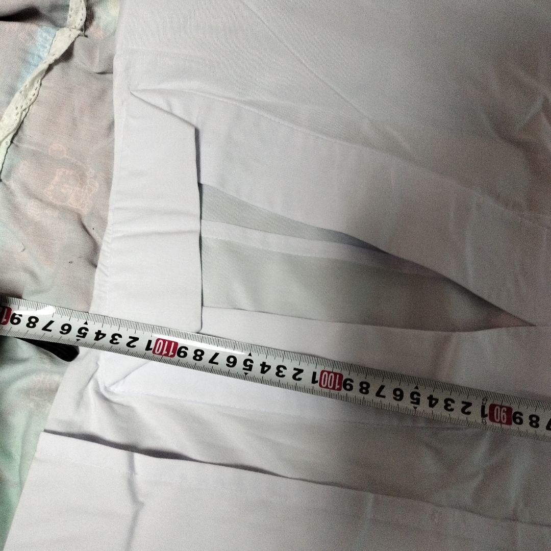【本物・中古】巫女装束 巫女服 白衣 行燈型緋袴 千早無地 3点セット1 画像2