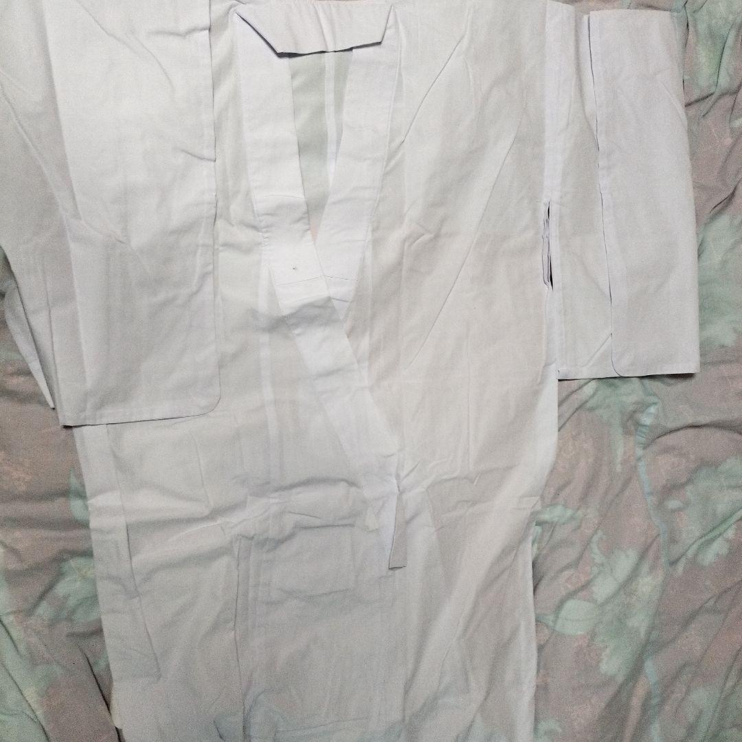 【本物・中古】巫女装束 巫女服 白衣 行燈型緋袴 千早無地 3点セット1 画像3