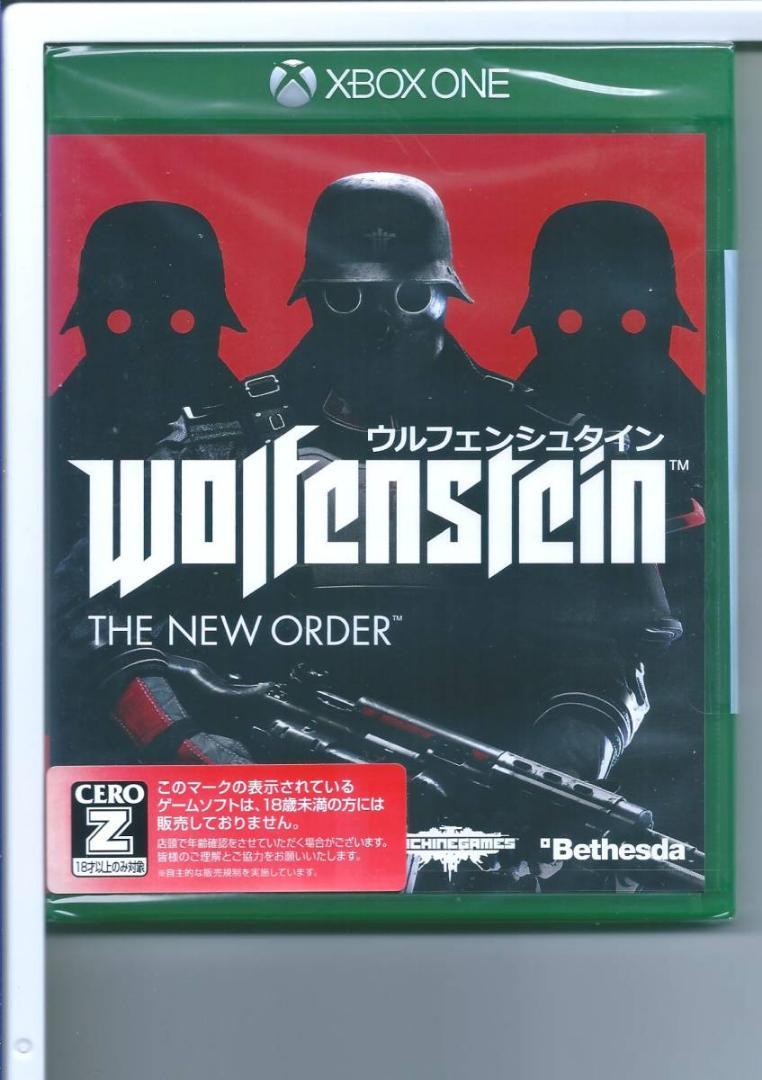 新品y XBOX ONE ウルフェンシュタイン:ザ ニューオーダー【CEROレ