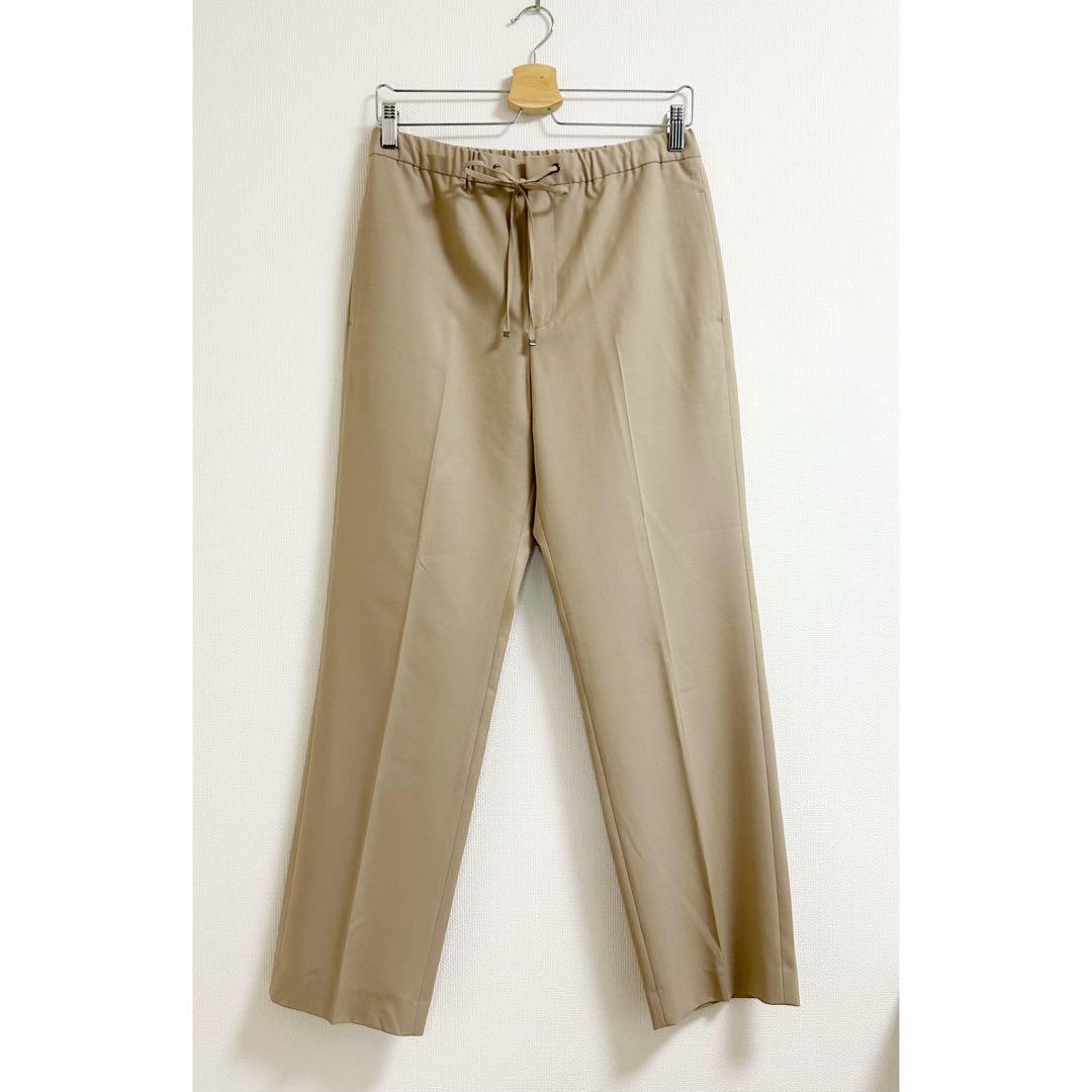 m301_IENA 新品タグ付✨22AW✨センタープレスイージーパンツ オフィス