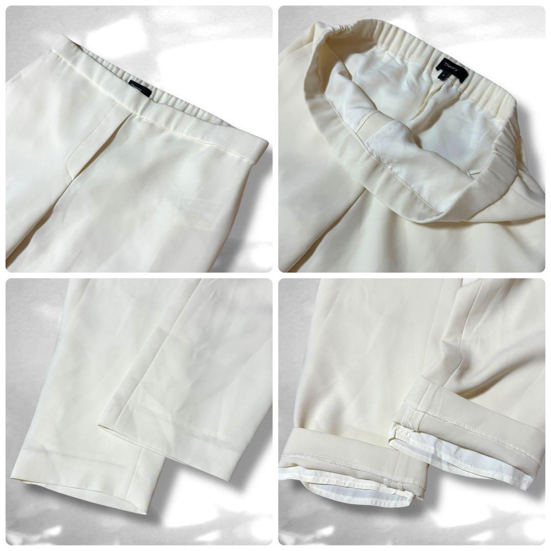 Theory セオリー 20ss プルオンパンツ オフホワイト XL