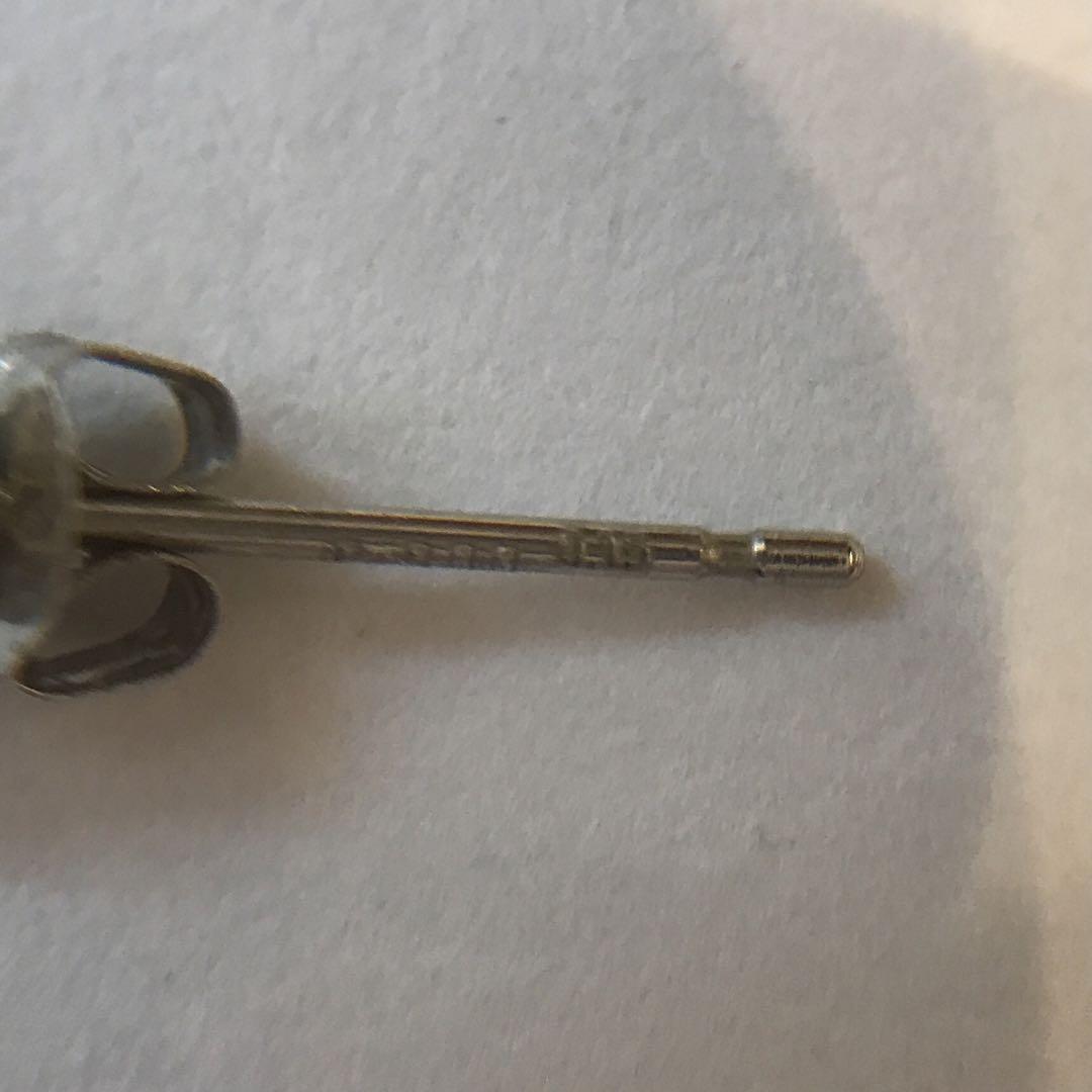 一粒ダイヤモンドピアス 合計0.30ct 両耳 pt900 レディース