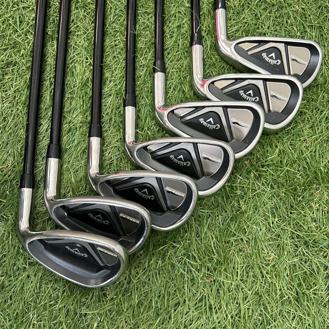 バッグ新品‼️Callaway warbird メンズゴルフクラブセット