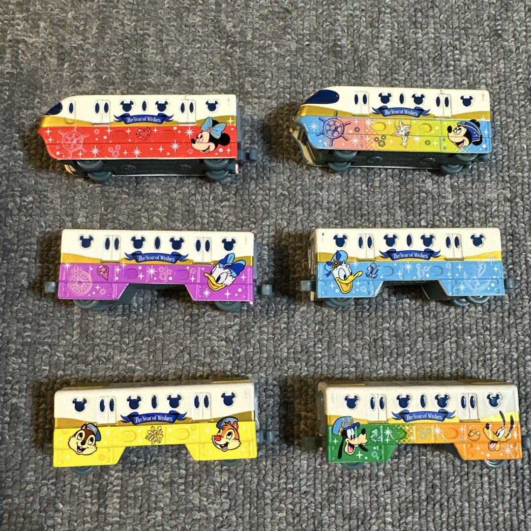 トミカ ディズニーリゾートライン 東京ディズニーシー 15周年 全車両6台セット トミカ ディズニーリゾートライン 東京ディズニーシー 15周年 全