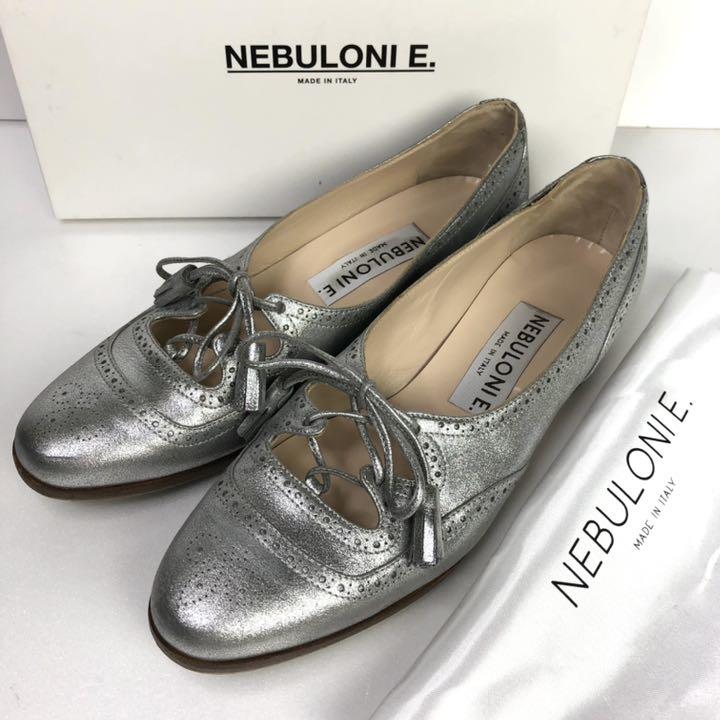 42%割引グレイ系,24cm最高の 37 NEBULONI E ネブローニ ローファー パンプス シルバー 24 ハイヒール/パンプス 靴グレイ系24cm-CARAT.COM.DO 42%割引グレイ系,24cm最高の 37 NEBULONI E ネブローニ ローファー パンプス シルバー 24 ハイヒール/パンプス 靴グレイ系24cm-CARAT.COM.DO