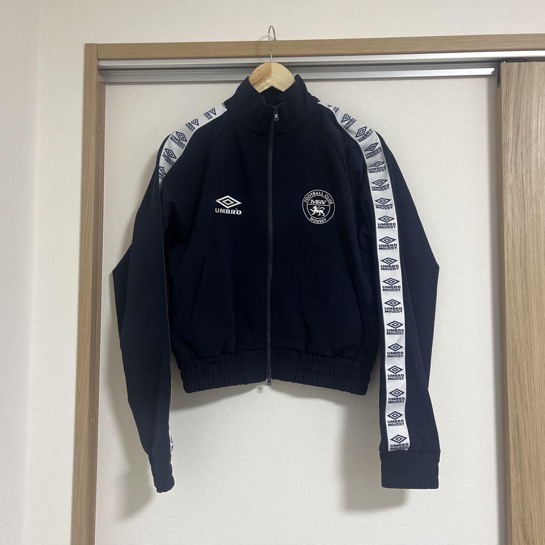 【美品】Moussy UMBRO コラボ　トラックジャケット