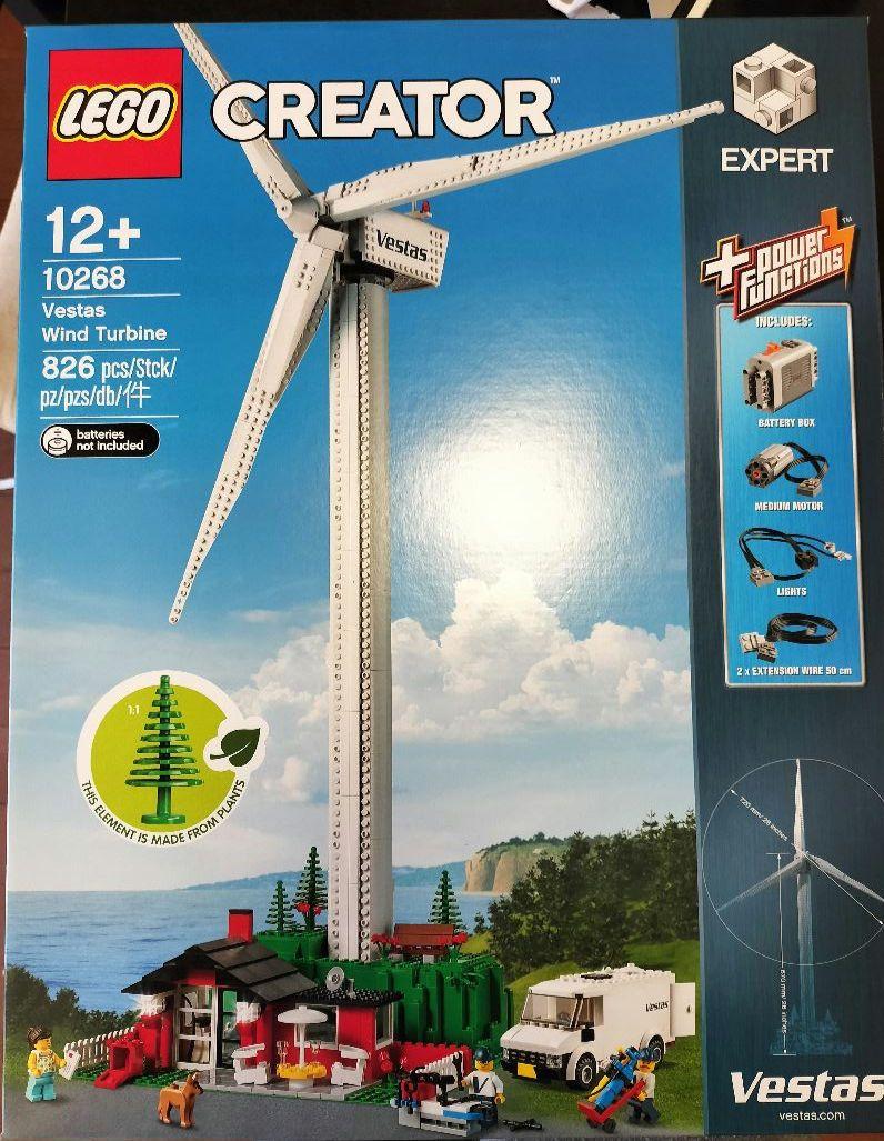 【新品未開封】レゴ クリエイター エキスパート ベスタスの風力発電機 10268