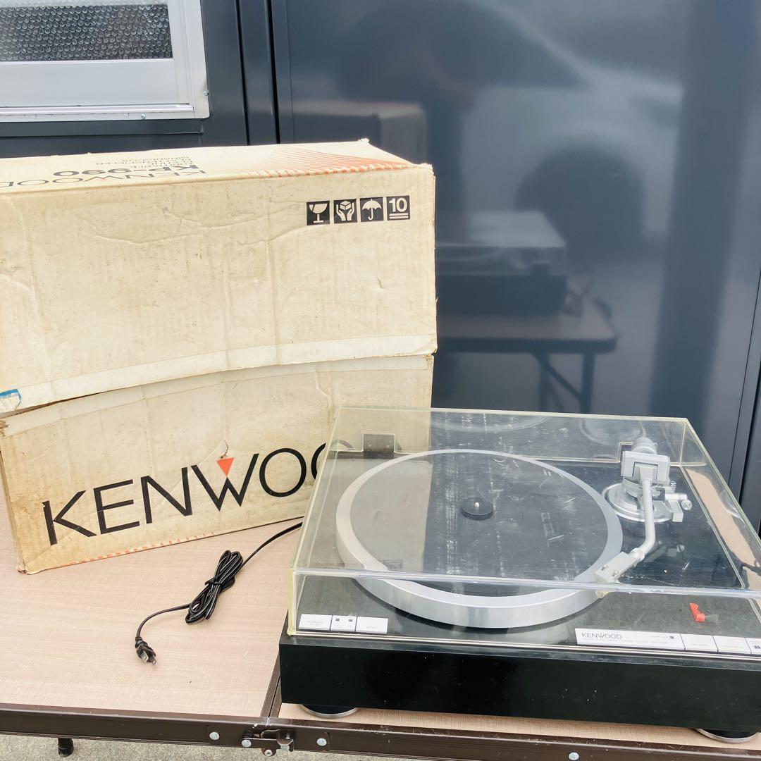 ブランド雑貨総合 当時物／レトロ KENWOOD ケンウッド KP-990 レコード