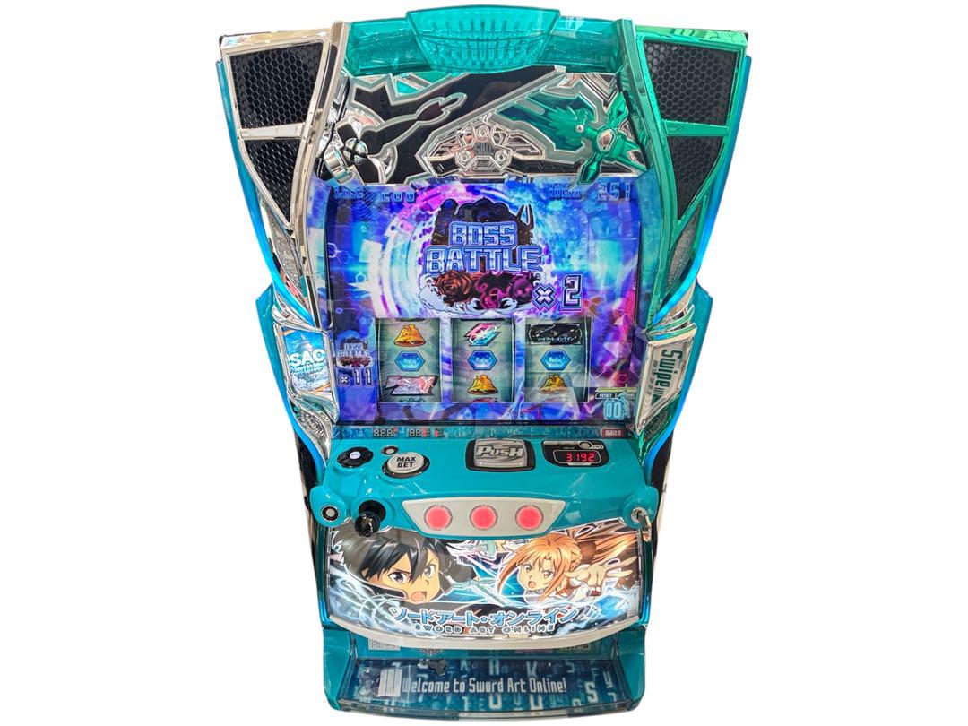 パチスロ実機 ソードアート・オンライン スマスロ簡易ユニット付