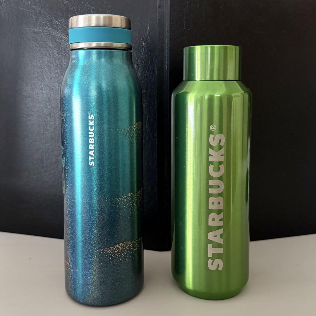 スターバックス ステンレスボトル2本セット（444ml ＆ 473ml