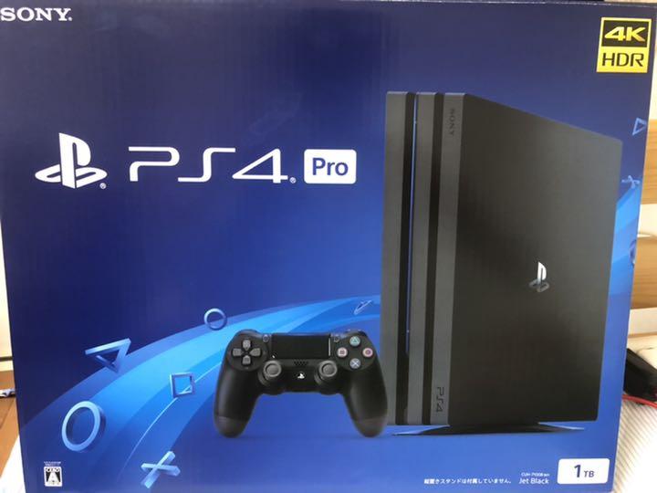 Ps4proジャンク品（1テラ）と箱と電源コードとHDMI（未開封）
