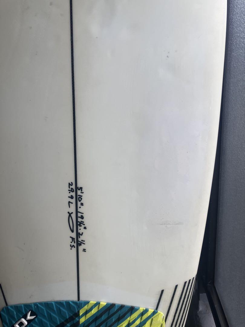 CI Fred stubble 5’10 thunder bolt