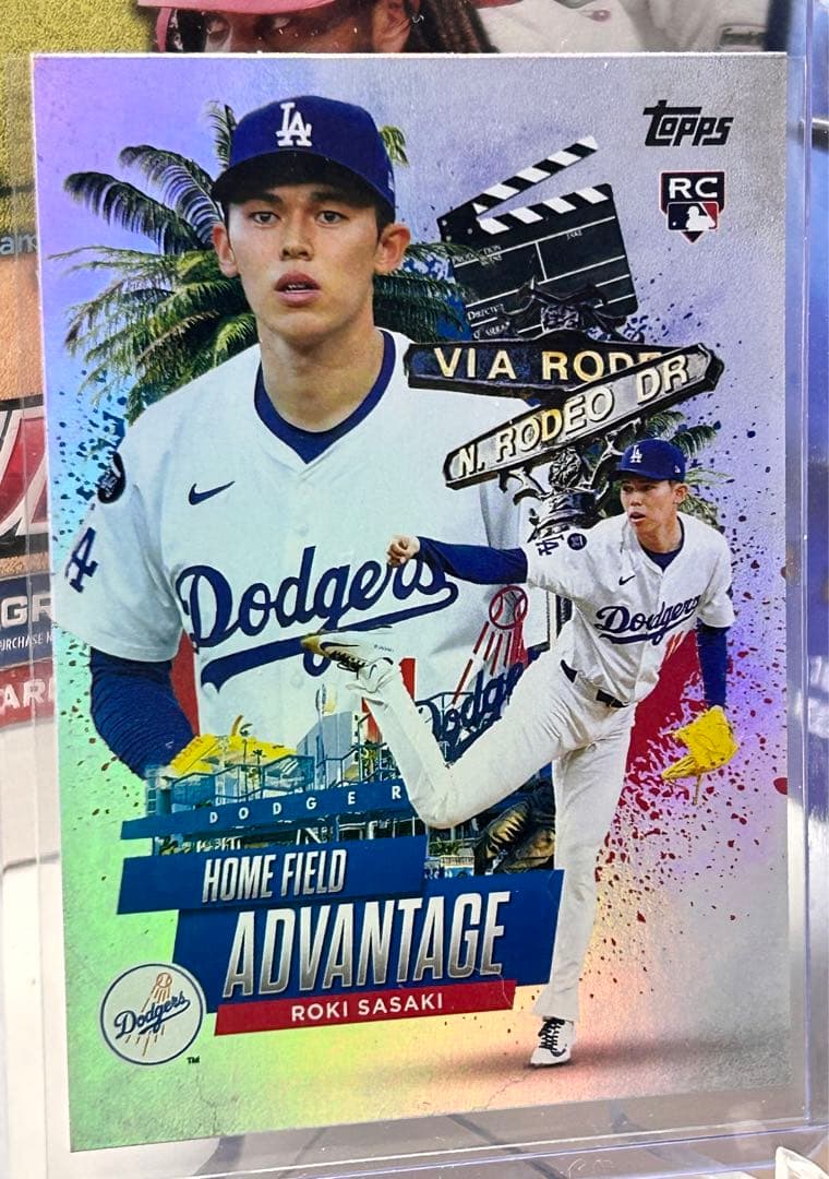 佐々木朗希 RC SSP HFAインサート Topps Update 2025