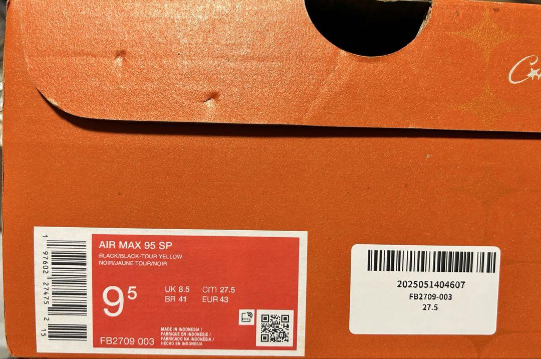靴 CORTEIZ NIKE AIR MAX 95 27.5cm