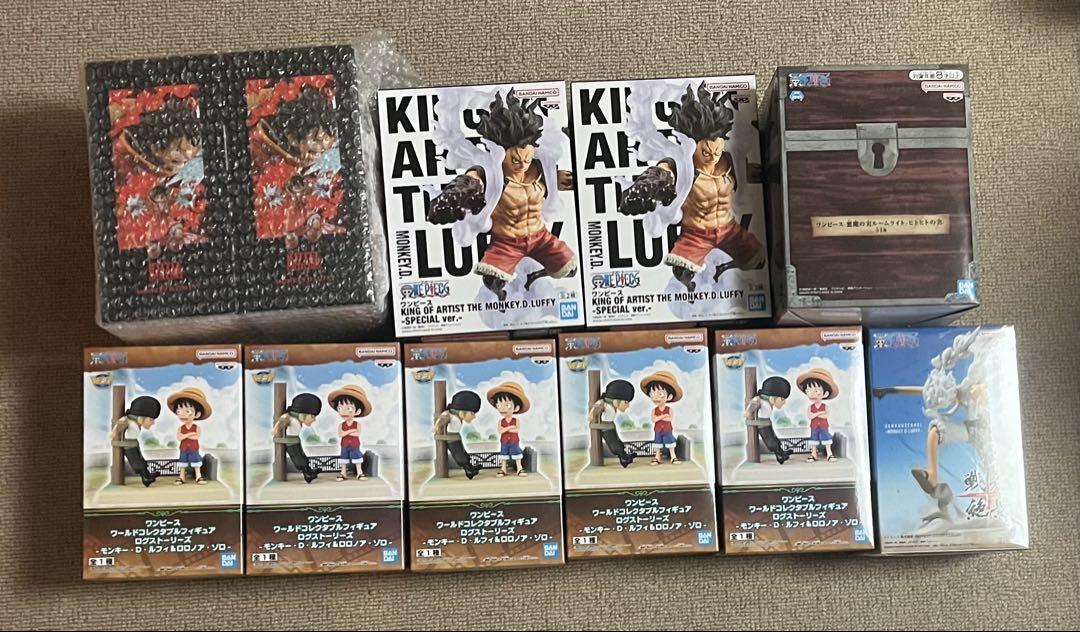 ワンピース￼ ログストーリーズ　まとめ売り14体 ワンピース ワーコレ ログストーリーズ フィギュア 14点 まとめ売り