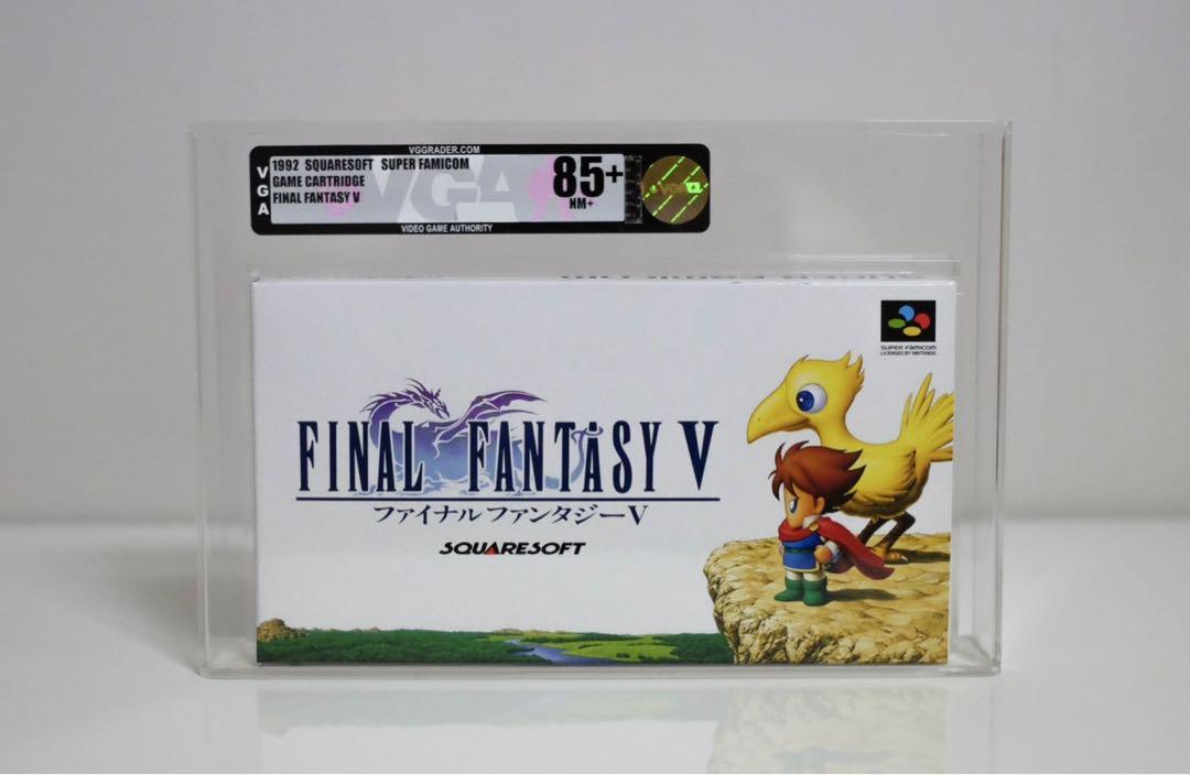 未開封新品 VGA 鑑定品 85+ ファイナルファンタジーV