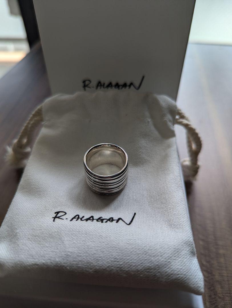【新品未使用】R.ALAGAN　SHIMA RING SILVER　リング R.ALAGAN ララガン-SHIMA RING-SILVER - LOCALERS