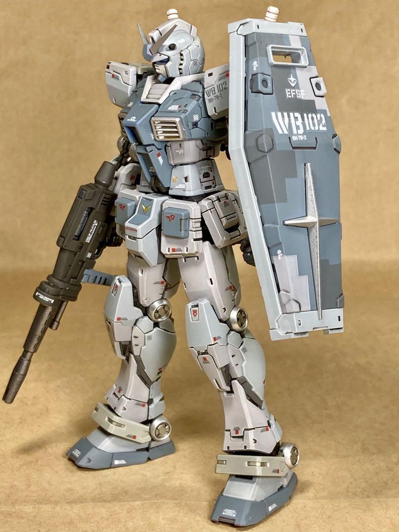 RG ガンダム ver.2.0 G-3 塗装済完成品 RG ガンダム ver.2.0 G-3仕様 部分塗装済完成品 - メルカリ
