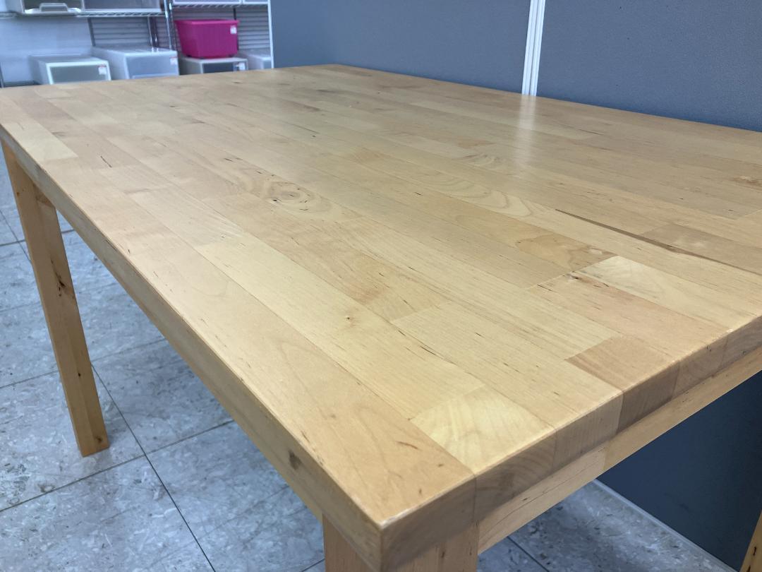 IKEA ダイニングテーブル BJORKUDDEN ブラウン