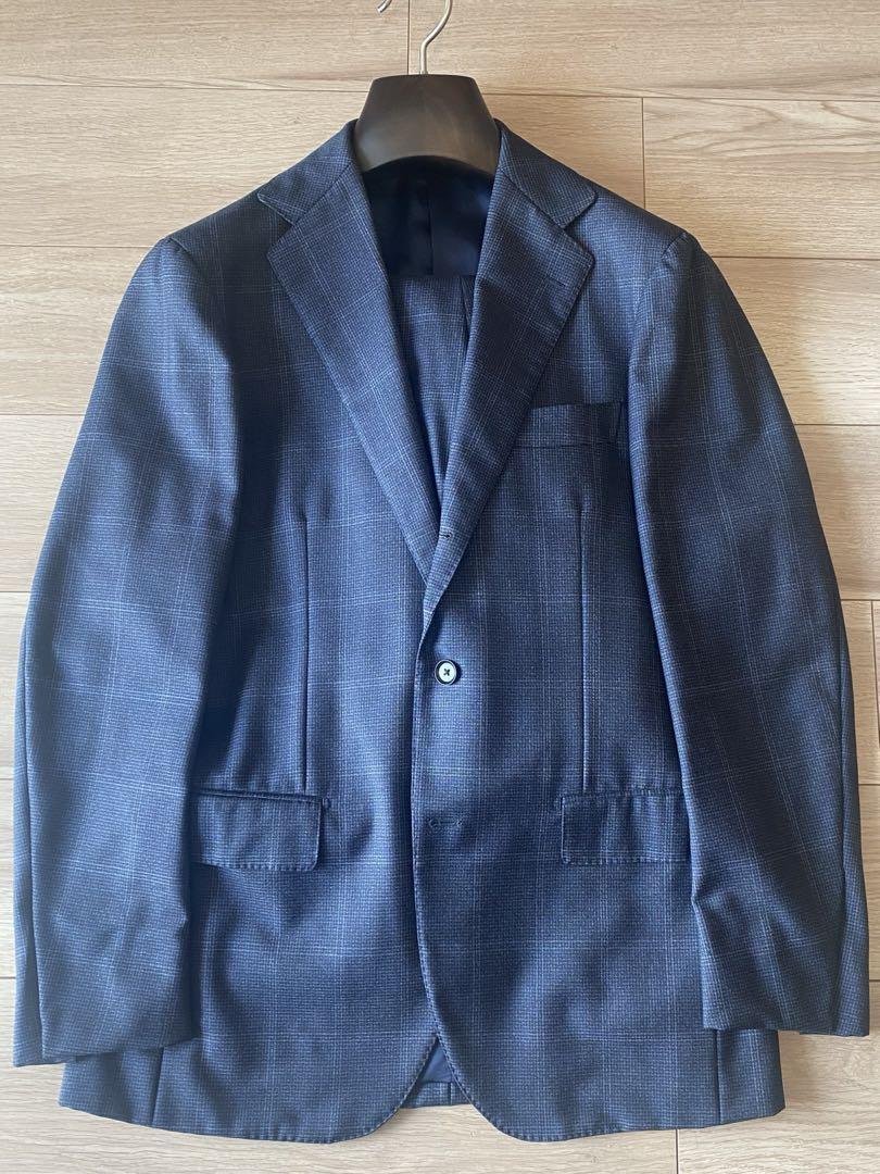 リングジャケット ring jacket 48 ネイビー スーツ