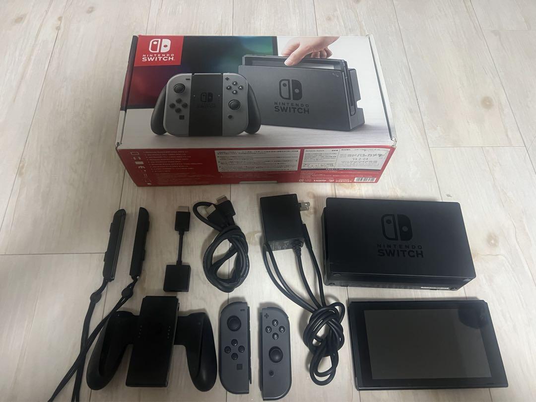 Nintendo Switchグレー 本体 + 付属品セット