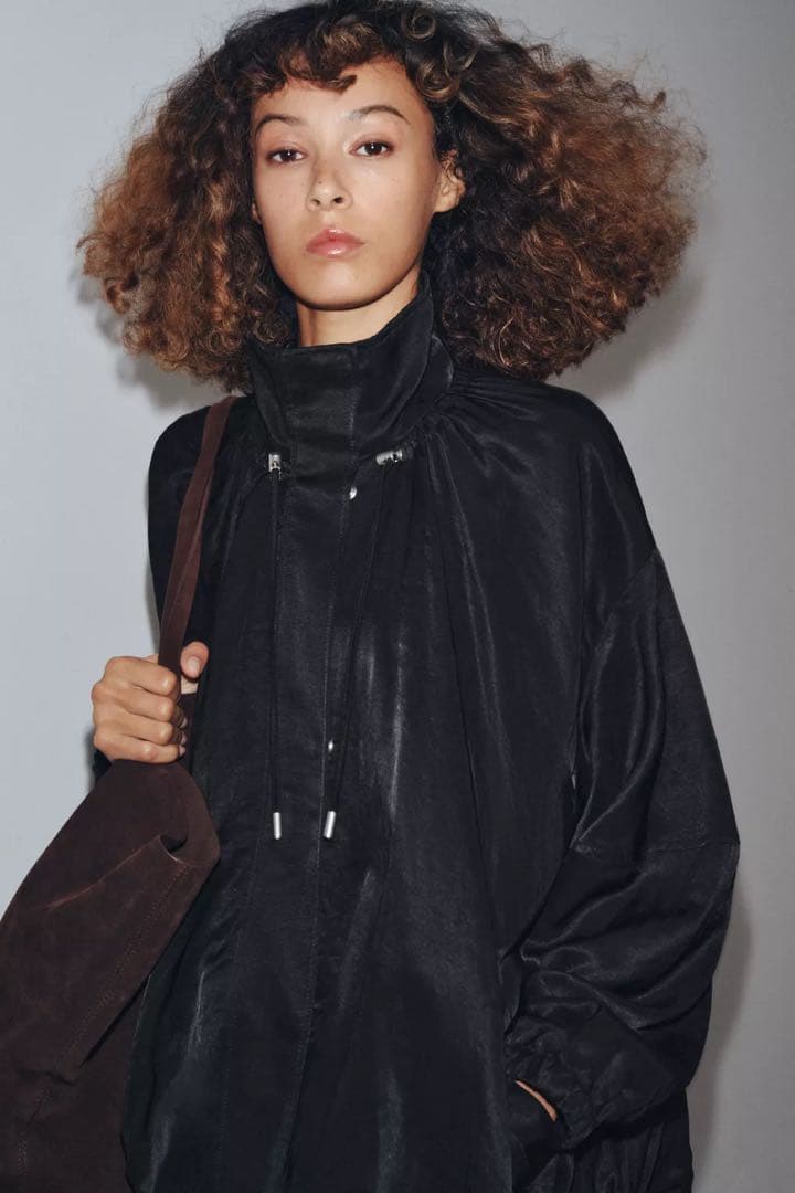 ZARA WOMAN COLLECTION ボンバージャケットS・ZARA WOMAN