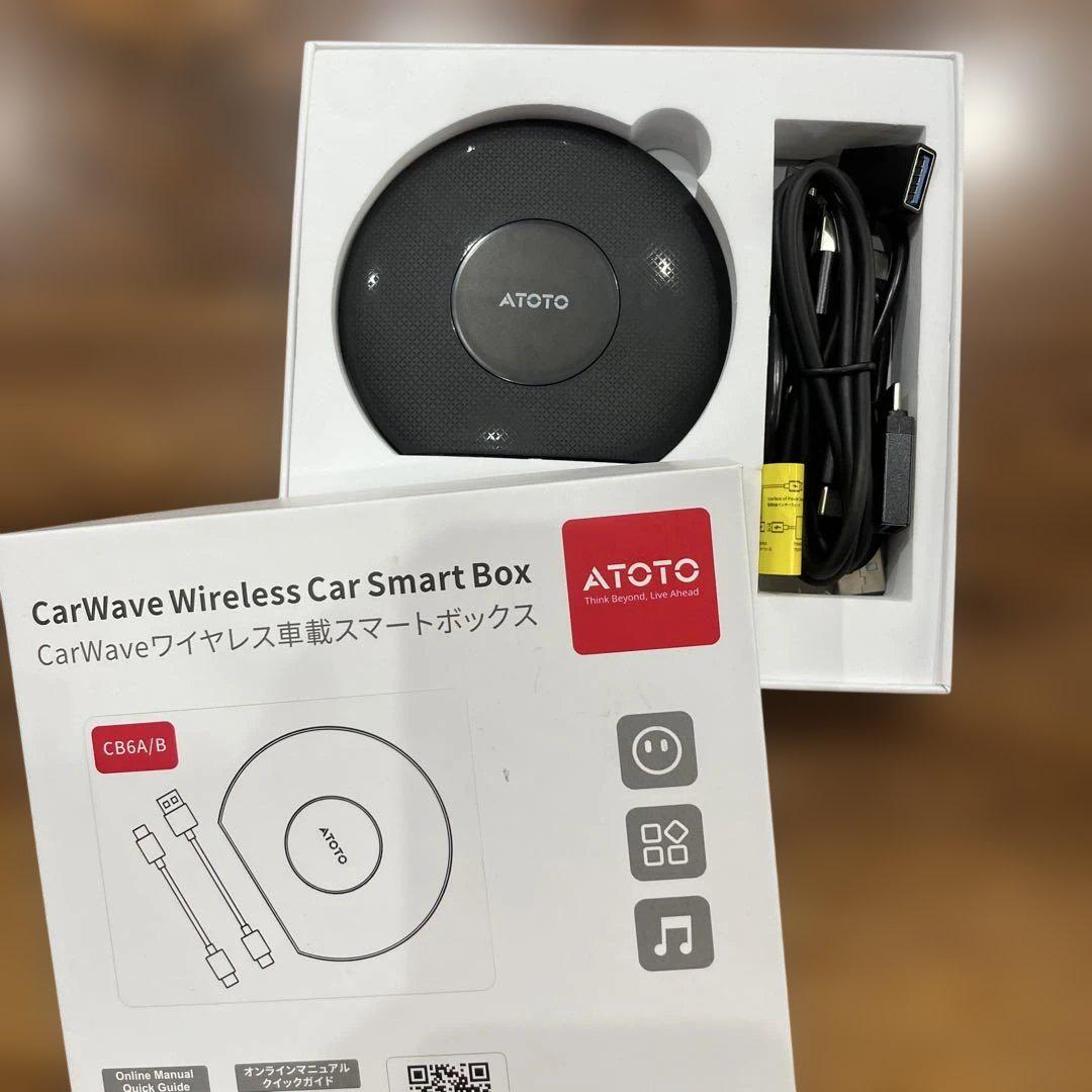 ATOTO CarWave ワイヤレススマートボックス CB6A/B ATOTO CarWave Wireless Smart Box CB6A/B - メルカリ