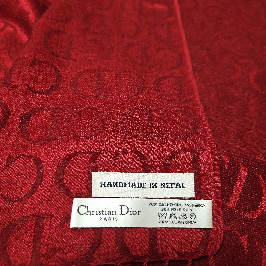 Christian Dior　カシミヤ／シルクストール