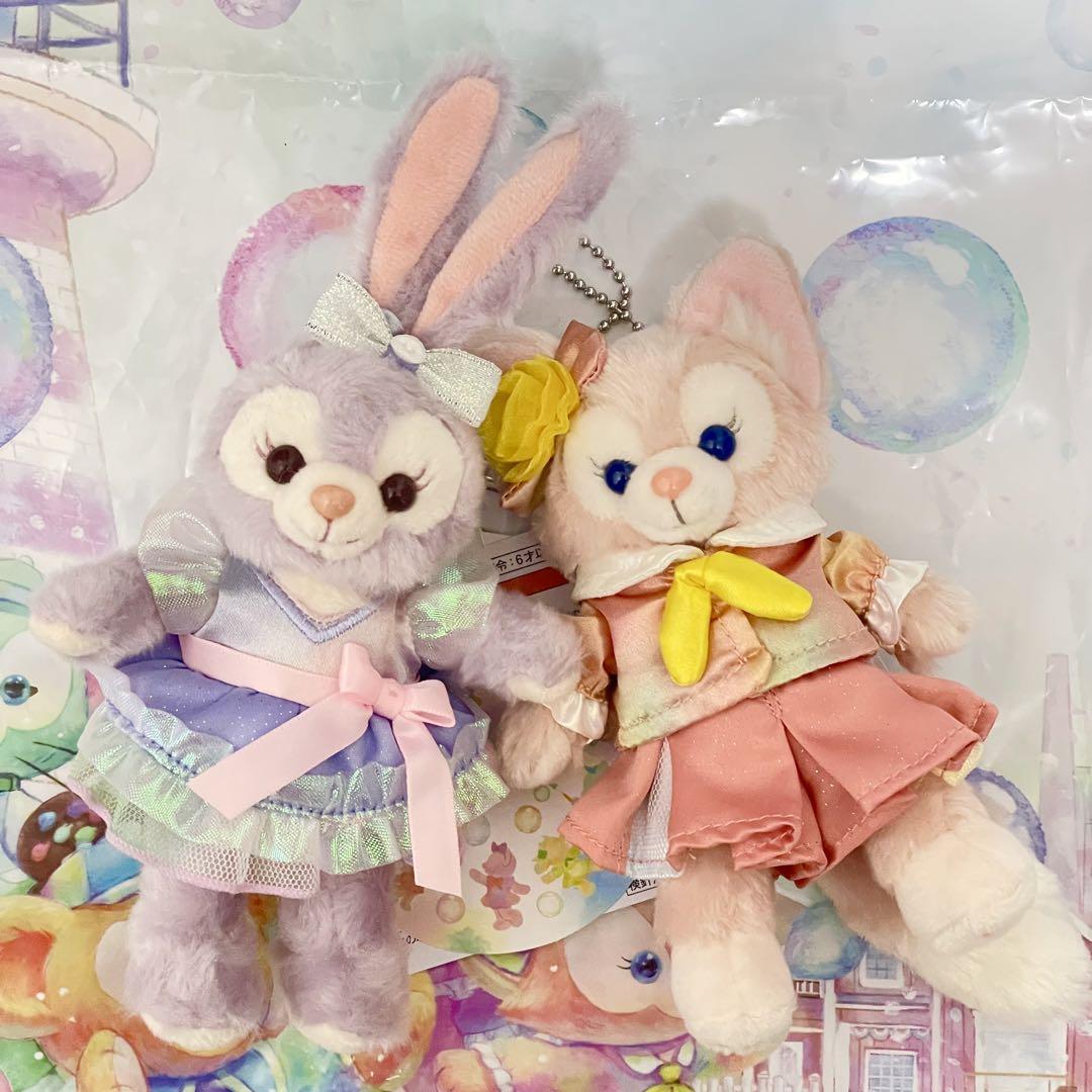 完売！お顔可愛いです♡カラフルハピネス　ステラルー　リーナベル　ぬいば Amazon.co.jp: ステラルー ぬいぐるみバッジ ダッフィー