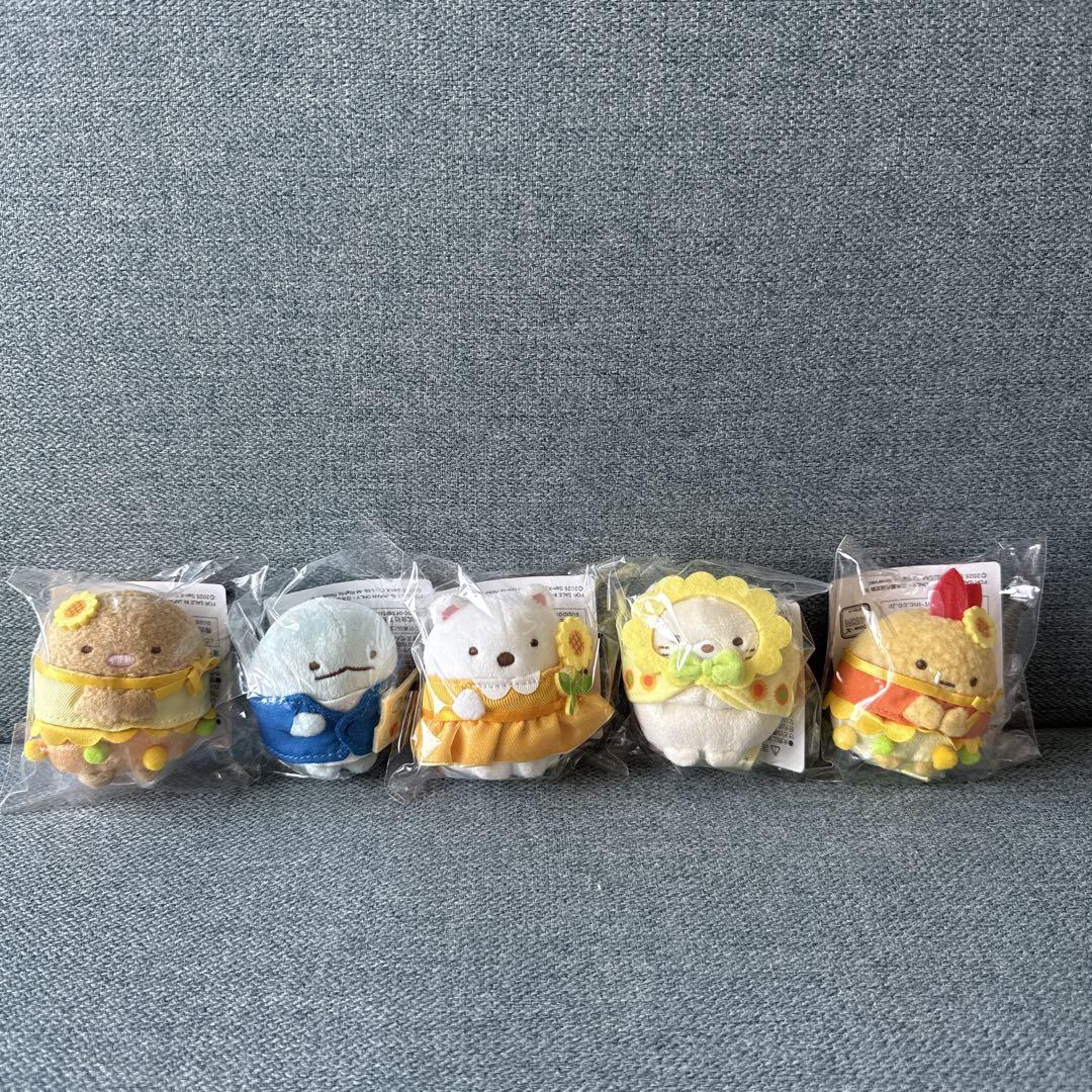 ゴッホ展　限定　すみっコぐらし　ぬいぐるみ　5点セット