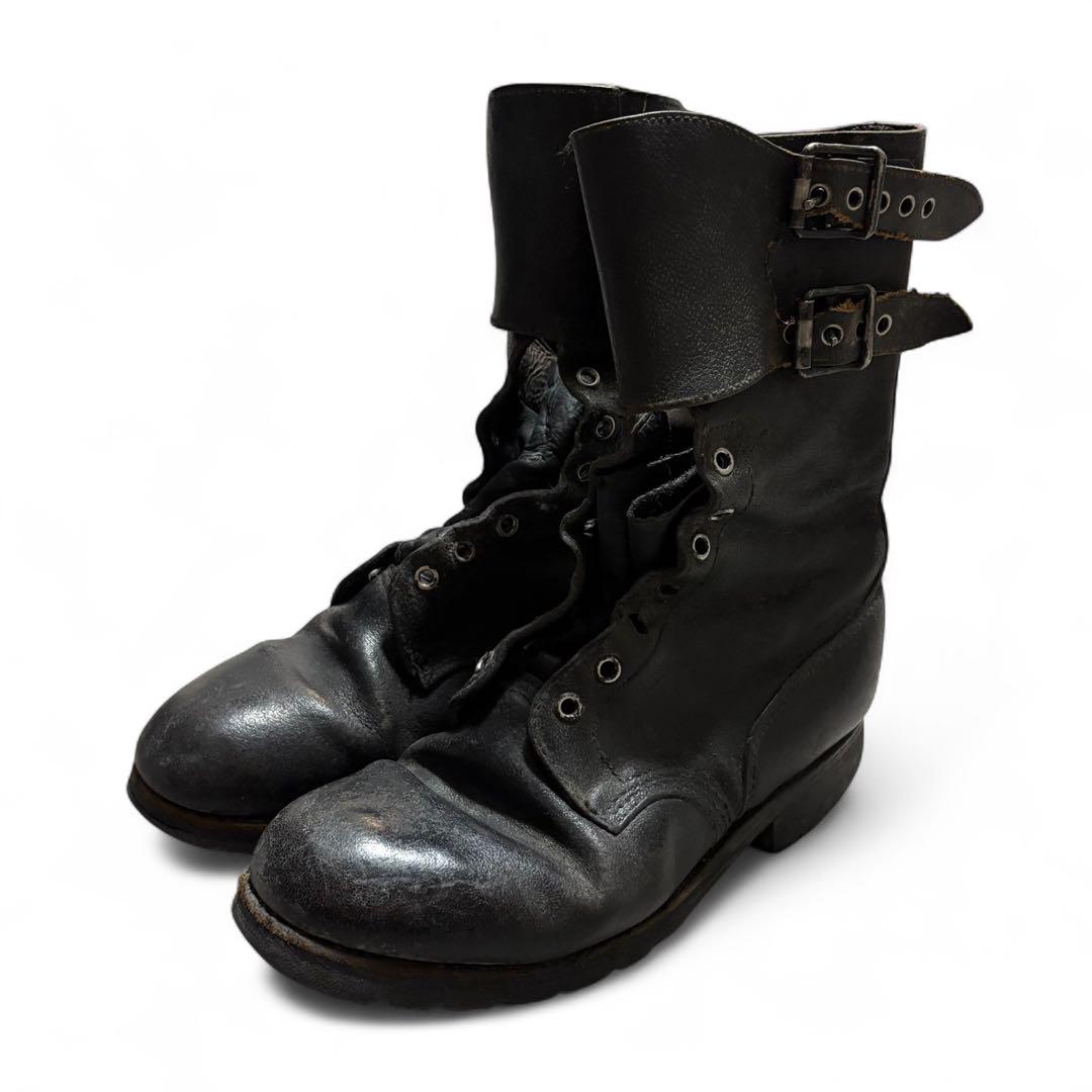 個人装備 French army side belt combat boots