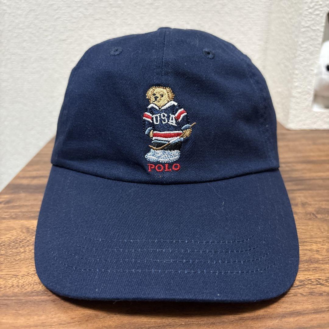 Polo Ralph Lauren ポロベア刺繍 キャップ