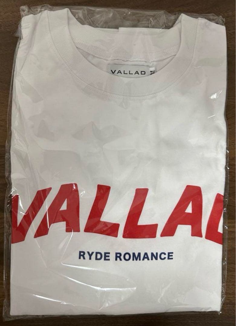 VALLAD WAVELOGO TEE ホワイト XL