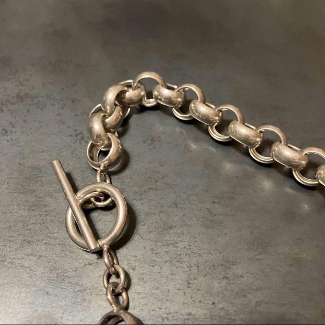 SILVER925 ESCARGOT CHAIN NECKLACE/シルバー