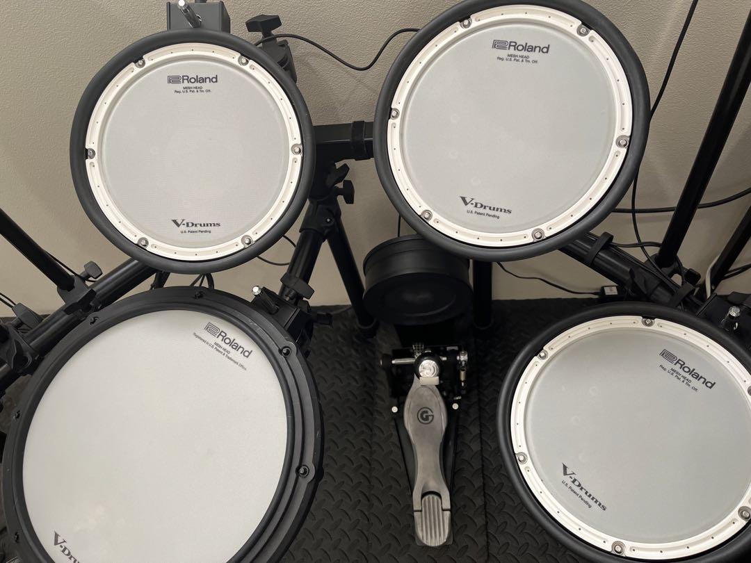 電子ドラム Roland TD-17 KVX-Sドラム　楽器　ハイハット付き