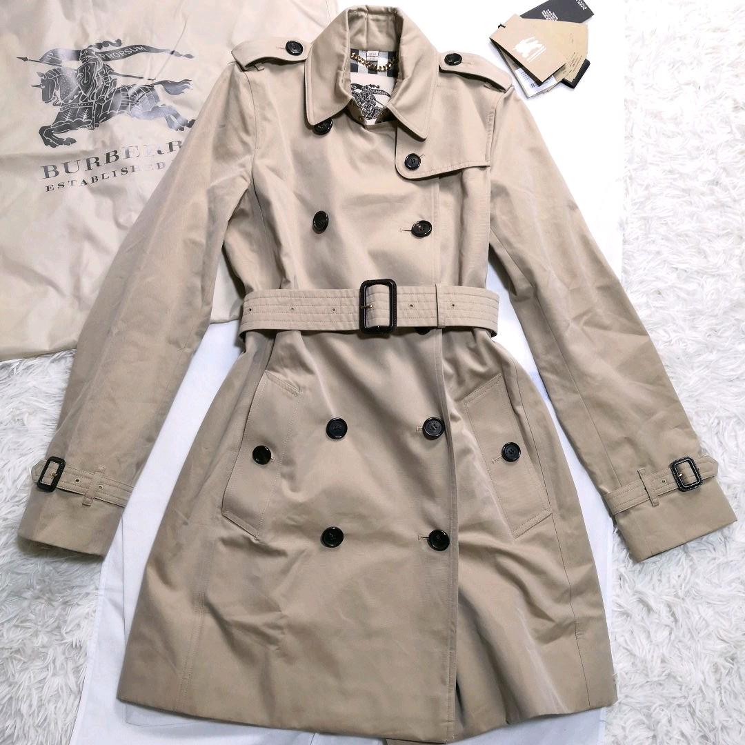 アウター⇄ ほぼ新品 トレンチコート ノバチェック 38 JKaWh-m44118190313 バーバリー ケンジントン があります