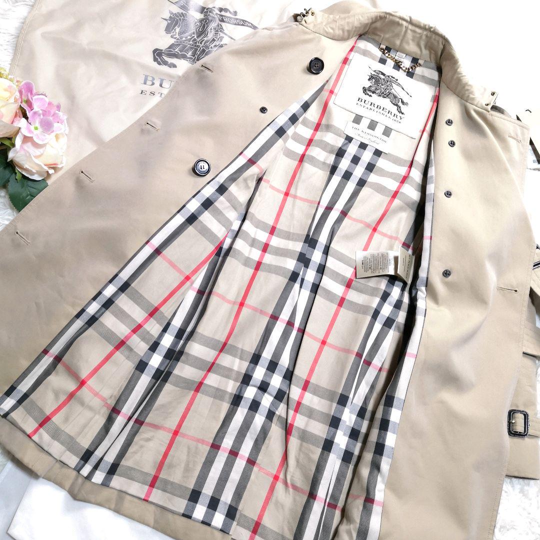 アウター⇄ ほぼ新品 トレンチコート ノバチェック 38 JKaWh-m44118190313 バーバリー ケンジントン があります