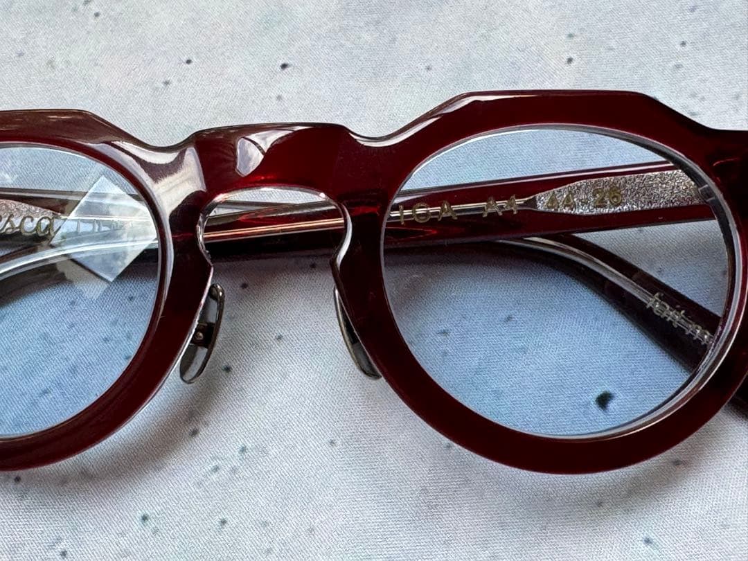 Lesca Lunetier PICA A4 ボルドー 44□26 Lesca Lunetier PICA A4 ボルドー 44□26