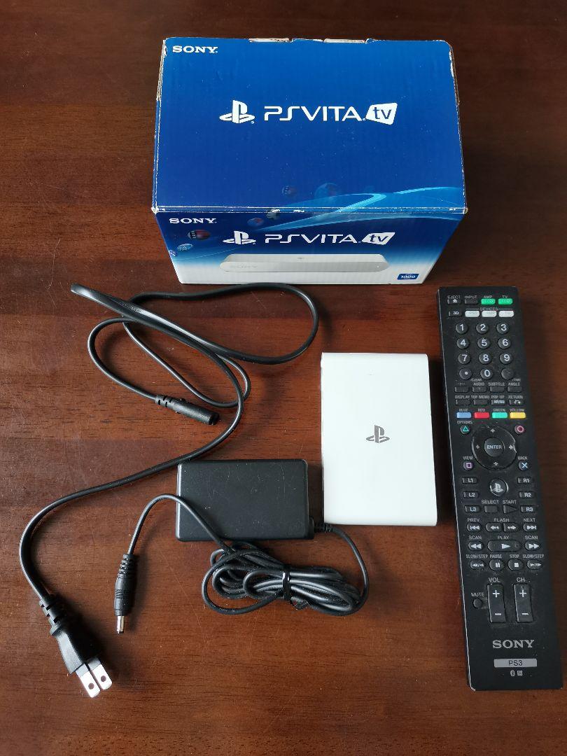 PS Vita TV  本体とBDリモートコントローラー
