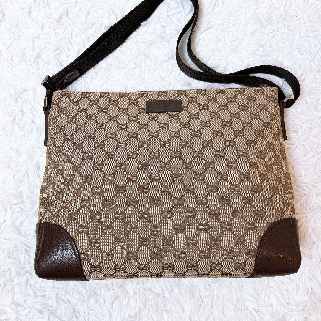 ☆GUCCI GGキャンバス ショルダーバッグ トートバッグ 110054