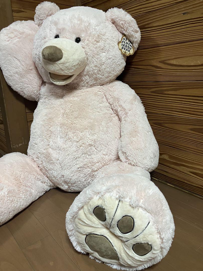 Costoco コストコ くま 135cm hugfun ぬいぐるみ　ピンク