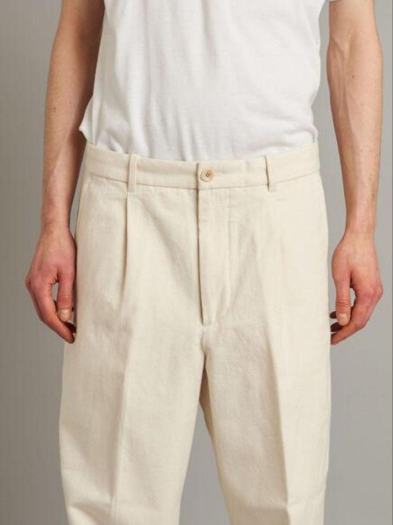 Steven Alan オーガニック スーパーバギー テーパード パンツ